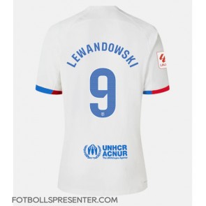 Barcelona Robert Lewandowski #9 Borta Matchtröja 2023-24 Kortärmad